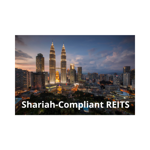 Photo of Petronas buildings in Kuala Lumpur with the title Shariah-compliant REITS